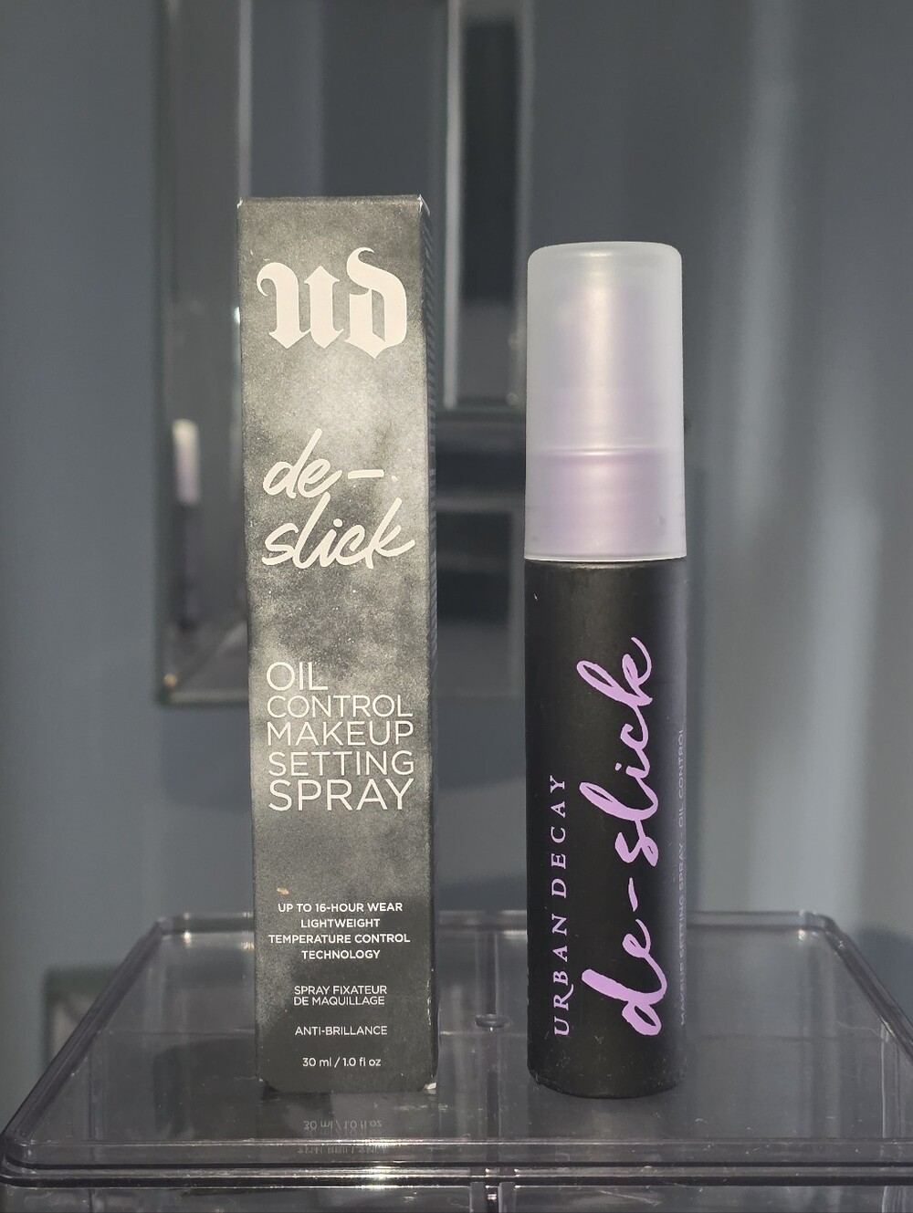 NIB Urban Decay De-Slick Makeup Setting Spray Bundle 1.0 fl. oz